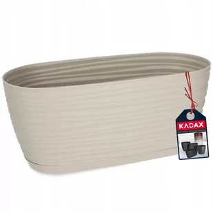 Doniczka Osłonka Z Podstawką Donica Kolory 27Cm - Donice - miniaturka - grafika 1