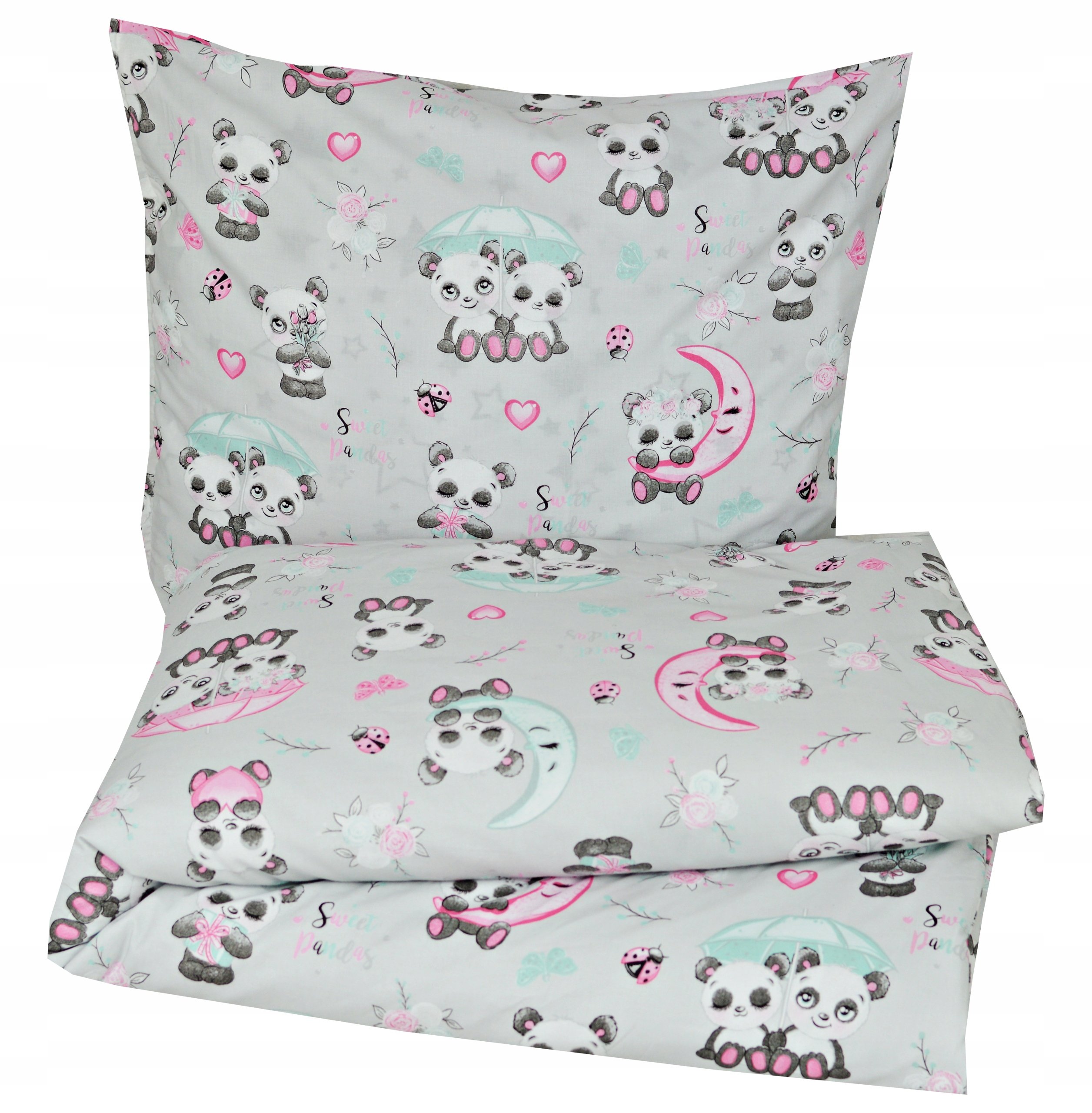 Komplet Pościeli Bawełnianej 160X200 Dwustronna Poduszka 70X80 Bawełna 100%