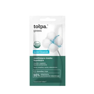 Tołpa green nawilżanie, nawlżająca maska łagodząca, 8 ml - Maseczki do twarzy - miniaturka - grafika 2