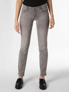 Marc O'Polo - Jeansy damskie Alby Straight, szary - Spodnie damskie - miniaturka - grafika 1