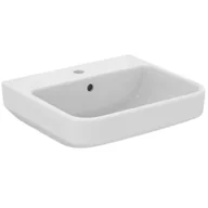 Umywalki - Ideal Standard i.Life B - Umywalka 50x44 cm, z przelewem, otworem na baterię, biała T460901 - miniaturka - grafika 1