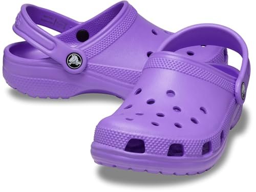 Crocs Unisex Classic Clog T drewniane buty dziecięce, Galaxy, 24/25 EU
