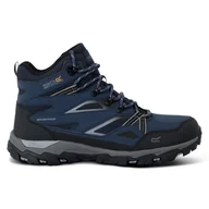 Buty trekkingowe męskie - Regatta Męskie Buty Trekkingowe Wysokie Holcombe III Niebieski, Rozmiar: 42 - miniaturka - grafika 1