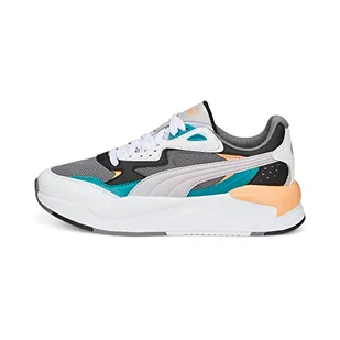PUMA Męskie trampki X-ray Speed, Żeliwny marmur Puma biała pomarańczowa brzoskwinia, 39 EU - Trampki męskie - miniaturka - grafika 1