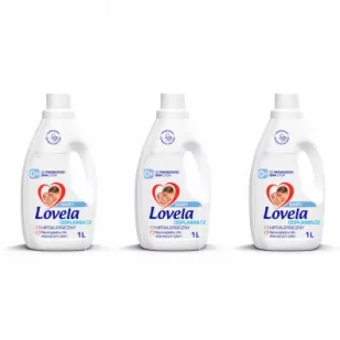Lovela Odplamiacz w żelu do ubranek niemowlęcych i dziecięcych zestaw 3 x 1 L - Środki do prania - miniaturka - grafika 1