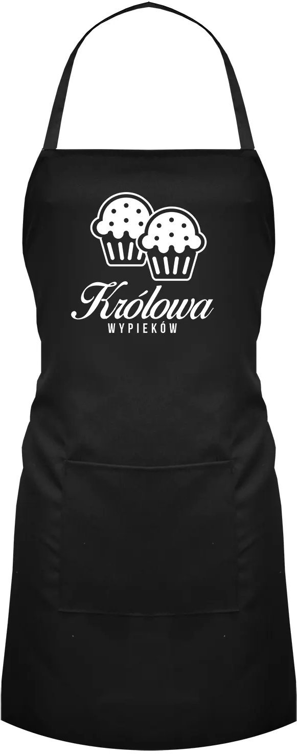 Garibald Królowa wypieków - fartuch z nadrukiem