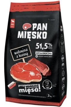 Pan Mięsko Wołowina z Koziną M 3kg