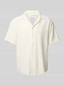 Koszule męskie - Koszula casualowa z kołnierzem z połami model ‘LATHAM’ - miniaturka - grafika 1