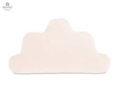 Kołdry i poduszki dla dzieci - MimiNu by Kieczmerski, Poduszka dekoracyjna, pikowana, Velvet, Chmurka, Magnolia, 35x60cm - miniaturka - grafika 1
