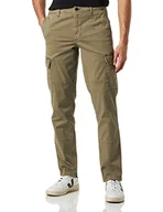 Spodenki męskie - Tommy Hilfiger Męskie spodnie tkane Chelsea Cargo Gabardine GMD, Nowa bazylia, 34W / 30L - miniaturka - grafika 1