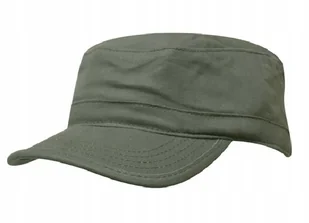 CZAPKA MILITARNA PATROLÓWKA Z DASZKIEM KHAKI - Czapki i chusty sportowe męskie - miniaturka - grafika 1