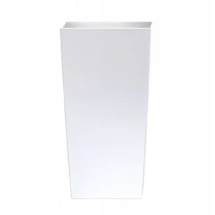 Prosperplast URBI SQUARE P doniczka 2l, biała DURS125 - Donice - miniaturka - grafika 1