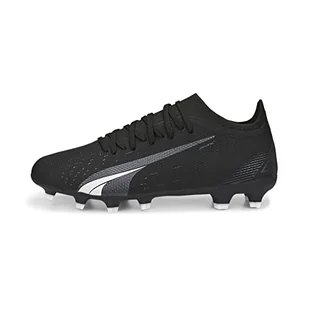 PUMA Męskie buty piłkarskie Ultra Match Fg/Ag, Czarna puma, biała puma, 46 EU - Piłka nożna - miniaturka - grafika 1