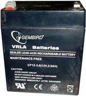 Baterie do zasilaczy awaryjnych UPS - Gembird Akumulator żelowy uniwersalny 12V 5Ah BAT-12V5AH - miniaturka - grafika 1