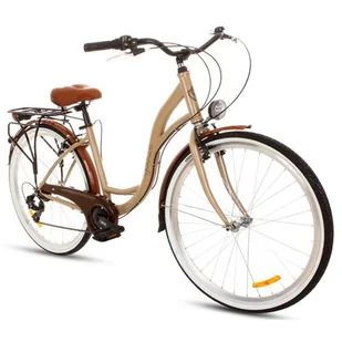GOETZE Rower miejski Mood 6B 28 cali damski Cappuccino - Rowery - miniaturka - grafika 1