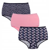 Majtki damskie - Figi Majtki Bawełniane Wysoki Stan Maxi Bikini Plus Size MORAJ 3-szt 8XL - miniaturka - grafika 1