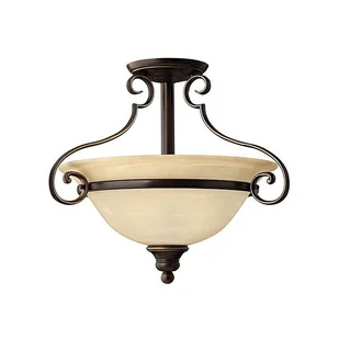 Elstead Lighting Lampa sufitowa plafon CELLO kol. STARY BRĄZ (HK/CELLO/SF) - Hinkley - - Lampy sufitowe - miniaturka - grafika 2