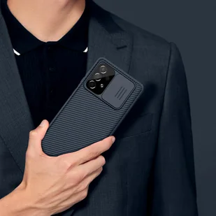Nillkin Etui CamShield Pro do Galaxy A73 5G, czarne - Etui i futerały do telefonów - miniaturka - grafika 9