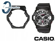 Akcesoria do zegarków - Bezel Casio GA-200 GA-201 GAS-100 GAW-100 czarny matowy - miniaturka - grafika 1