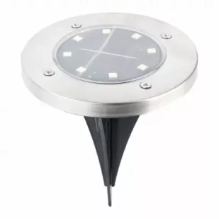 Volteno Lampka solarowa metal+plastik - Lampy ogrodowe - miniaturka - grafika 1