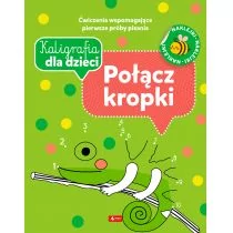 Dragon Kaligrafia dla dzieci. Połącz kropki - Pedagogika i dydaktyka - miniaturka - grafika 1