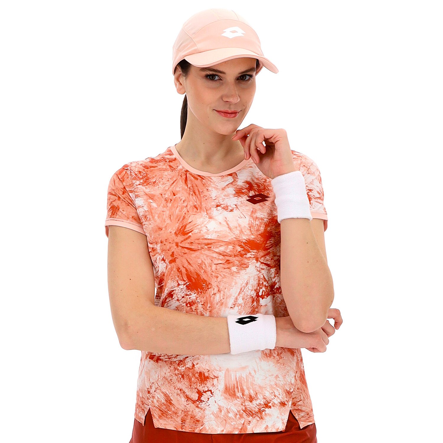 Koszulka damska Lotto Tech W IV D2 Tee Dogwood Pink L