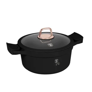 GARNEK TYTANOWY 24cm BERLINGER HAUS BH-1457 BLACK ROSE - Garnki - miniaturka - grafika 1