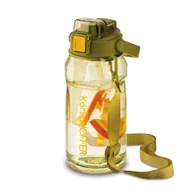 Shakery i bidony sportowe - Duża Butelka Tritanowa Ze Słomką Bidon Z Ustnikiem Na Wodę 1400 Ml Zielona Remo Konighoffer - miniaturka - grafika 1