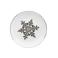 Talerze - Talerz deserowy Elsa 20 cm biały - miniaturka - grafika 1