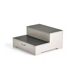 Moduł sceny PERFORM, schodki, 300x600x600 mm - Meble do szkół i przedszkoli - miniaturka - grafika 1