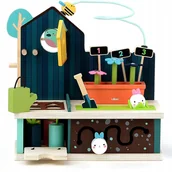 Zabawki sensoryczne - Vilac Mój Pierwszy Ogród zabawka motoryczna +18m - miniaturka - grafika 1