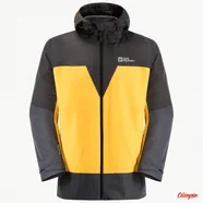 Męska kurtka z polarem Jack Wolfskin DNA TUNDRA 3IN1 JKT burly yellow
