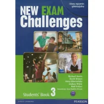 Longman New Exam Challenges 3 Podręcznik. Klasa 1-3 Gimnazjum Język angielski - Michael Harris, David Mower - Podręczniki dla gimnazjum - miniaturka - grafika 1