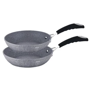 Berlinger Haus Zestaw 2 Patelni Granitowych 24/28cm Stone Touch BH-1667 BH-1667N - Patelnie - miniaturka - grafika 2