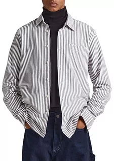 Koszule męskie - Pepe Jeans Męska koszula Cabo, Wielobarwny (Multi), L - grafika 1