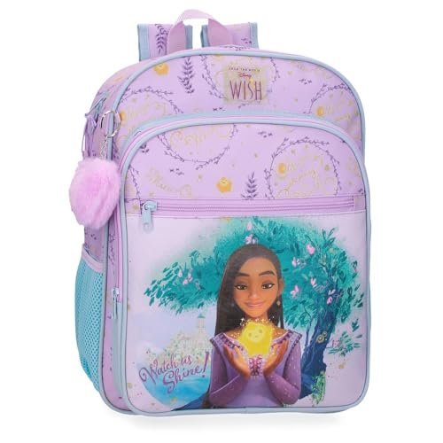 Joumma Disney Watch us Shine Plecak szkolny Różowy 30x38x12 cms Poliester 13,68L, Różowy, plecak szkolny
