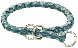 Obroża treningowa Trixie Cavo Niebieski Kolor Zielony S/M 35-41 cm - Artykuły szkoleniowe - miniaturka - grafika 1