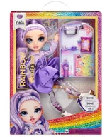 Lalki dla dziewczynek - Rainbow High Sparkle & Shine Fashion Dolls Viola - miniaturka - grafika 1