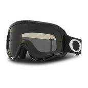 Gogle i okulary motocyklowe - Gogle Cross Oakley O-Frame Jet Jet Black - miniaturka - grafika 1