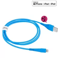 Kable USB - MOMAX Momax Tough Link - Kabel USB-C do USB-C 1.2 m (niebieski) DTC5B - miniaturka - grafika 1