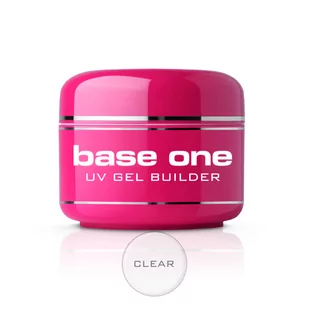 Silcare Base One Clear bezbarwny żel budujący do paznokci 50g - Żele do paznokci - miniaturka - grafika 1