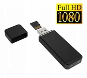 Minikamery i aparaty szpiegowskie - Szpiegowski Pendrive z Kamerą, Nagrywający Obraz FHD i Dźwięk, Dyktafon, Aparat Foto, Detekcja Ruchu - miniaturka - grafika 1