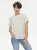 Koszulki i topy damskie - Wrangler T-Shirt 112350191 Écru Regular Fit - miniaturka - grafika 1