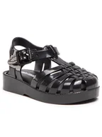 Buty dla dziewczynek - Melissa Sandały Mini Possession Bb 32410 Czarny - miniaturka - grafika 1