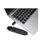 Piloty - StarTech PRESREMOTEG .com pilot bezprzewodowy Czarny - miniaturka - grafika 1