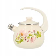 Czajniki na gaz - Czajnik EMALIOWANY gaz INDUKCJA emalia OLKUSZ 2,5l - miniaturka - grafika 1