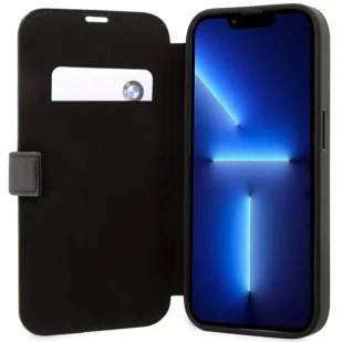 Etui BMW BMBKP14X22RVSK do Apple iPhone 14 Pro Max 6,7" bookcase Leather Stamp Blue Lines - Etui i futerały do telefonów - miniaturka - grafika 6
