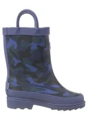 Buty dla dziewczynek - Kalosze dziecięce Regatta Minnow gumowce moro-34 - miniaturka - grafika 1