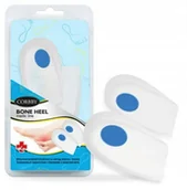 Środki do obuwia i ubrań - Silikonowe podpiętki korytkowe na ostrogę piętową boczną corbby S - miniaturka - grafika 1