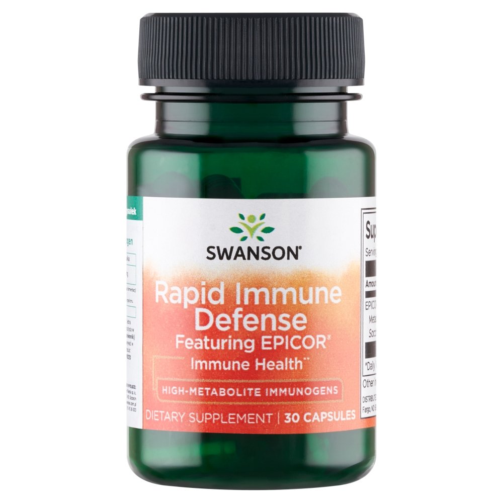 Swanson EpiCor Wysoko metabolizowany immunogen Kapsułki, 30 szt.